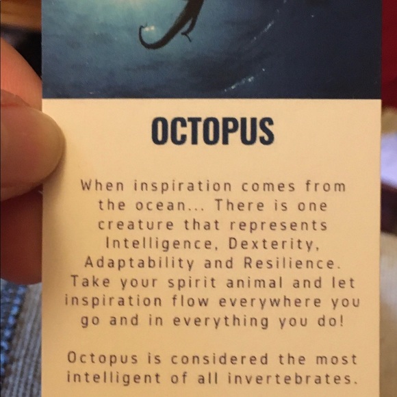 Octopus Necklace w/Turquoise Howlite - Picture 8 of 9